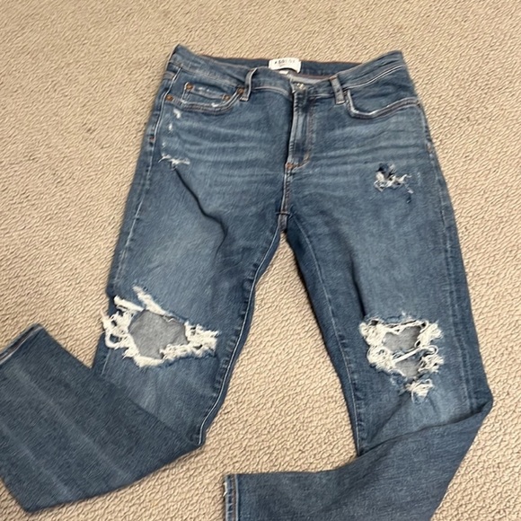 Agolde distressed look Size 30 GUC - Picture 4 of 5